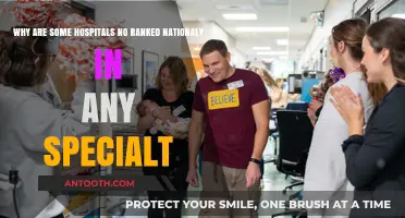 Why Some Hospitals Lack National Rankings in Any Specialty