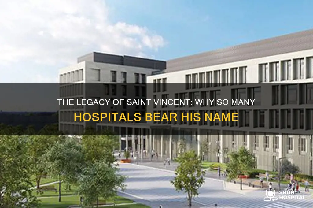 why are there so many hospitals named saint vincent
