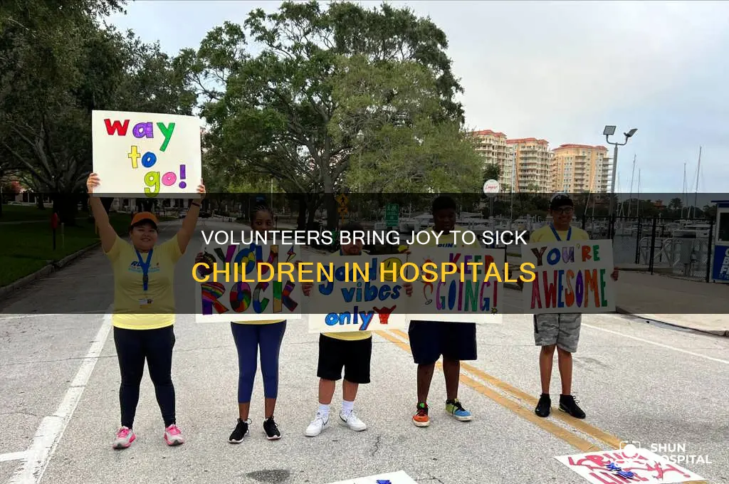 why are volunteers important to childrens hospitals