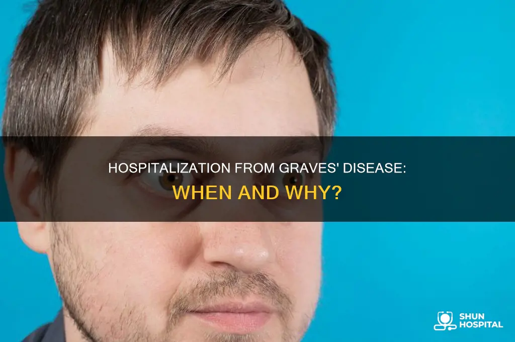 why are you hospitalized with graves disease