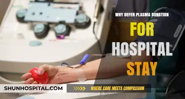 Plasma Donation Deferral: Hospital Stay Safety Precaution