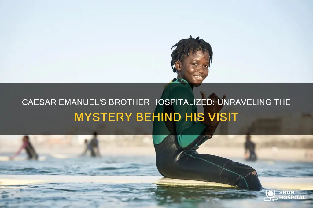 why did caesar emanuel