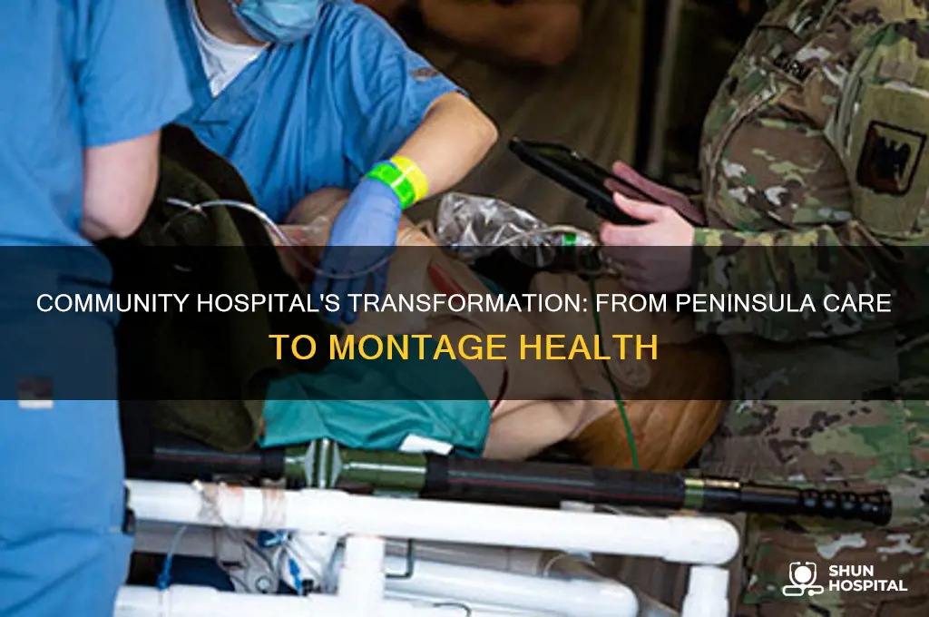 why did community hospital of the monterey peninsula become montage