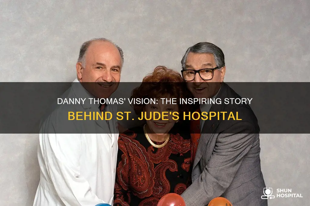 why did danny thomas start saint jude