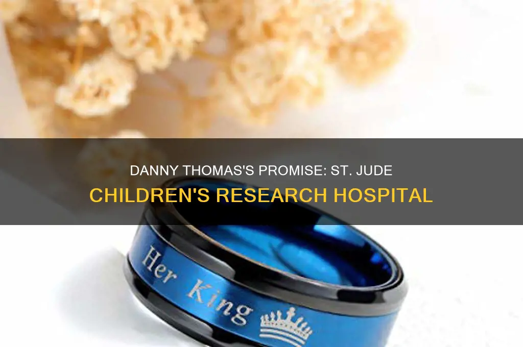 why did danny thomas start the hospital