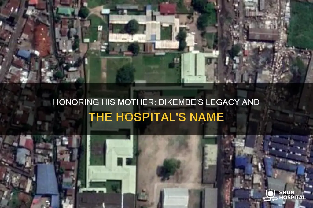 why did dikembe name the hospital after his mother