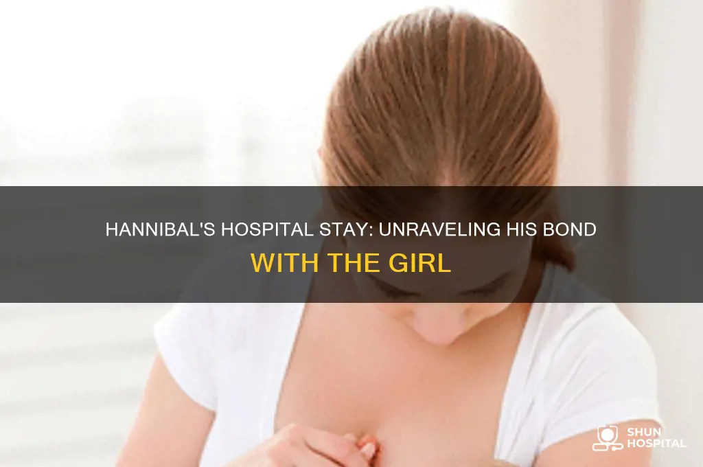 why did hannibal stay with the girl in the hospital