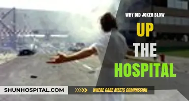 The Joker's Explosive Act: Hospital Blast Explained