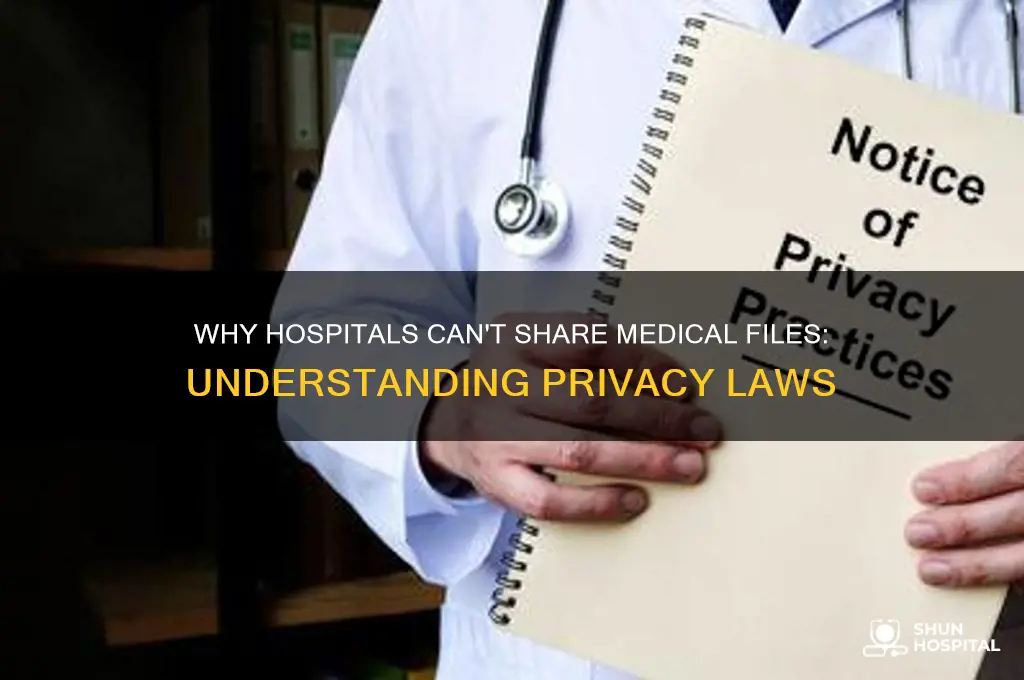 why did my hospital say they cannot share medical files