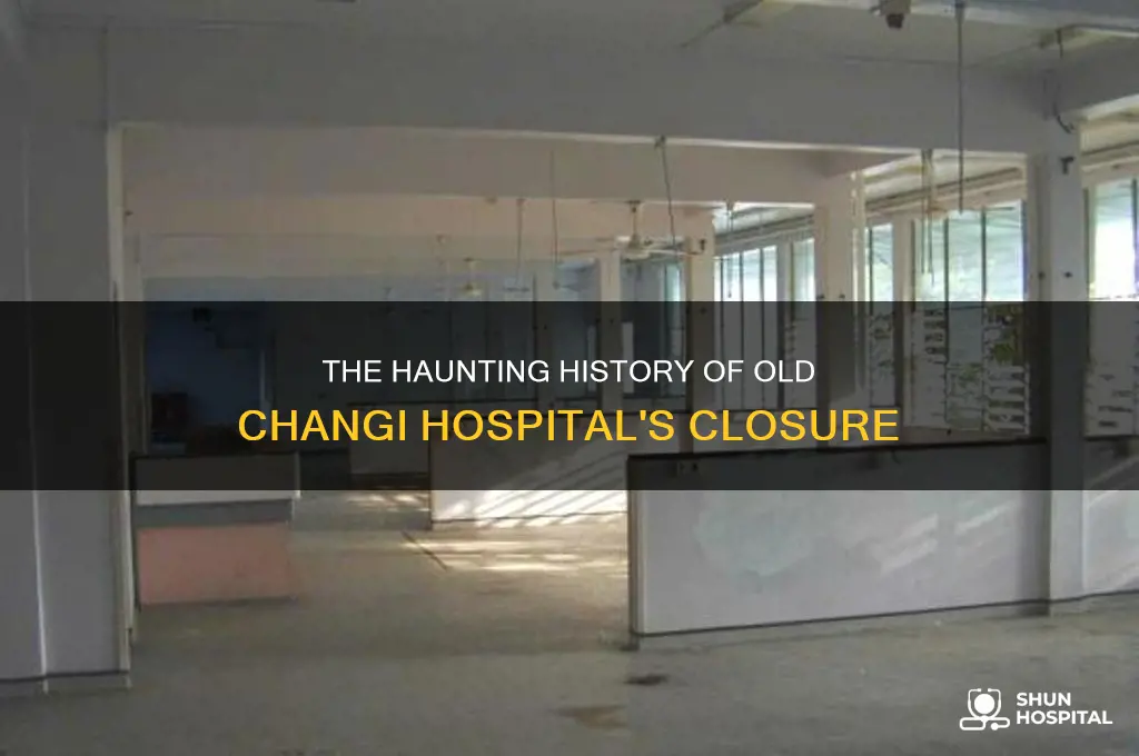 why did old changi hospital closed down