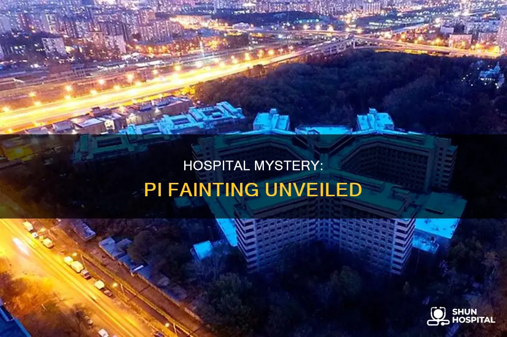 why did pi faint in the hospital