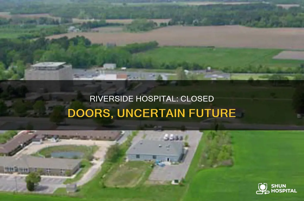 why did riverside hospital in toledo close