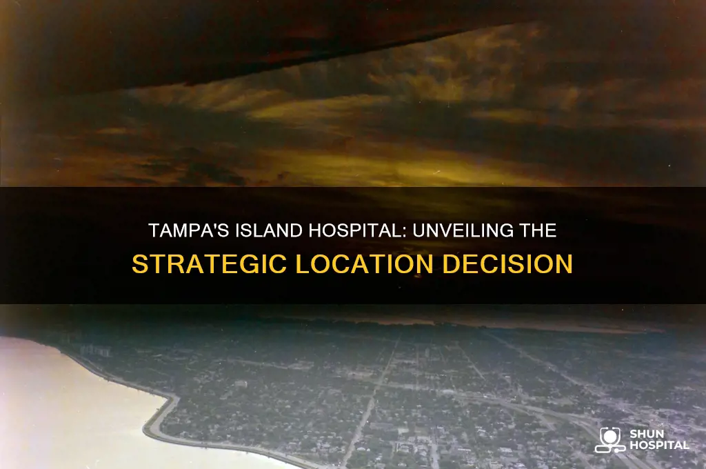 why did tampa build their hospital on an island