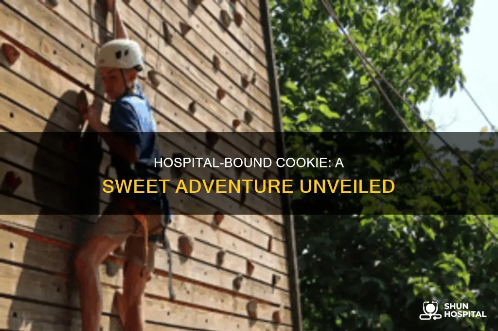 why did the cookie visit the hospital