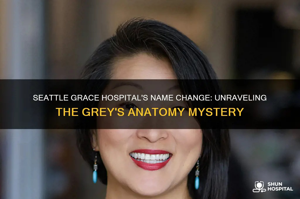 why did they change the name of seattle grace hospital