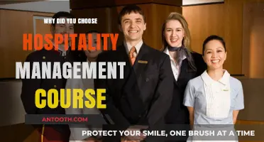 Hospitality Management: My Career Choice and Why