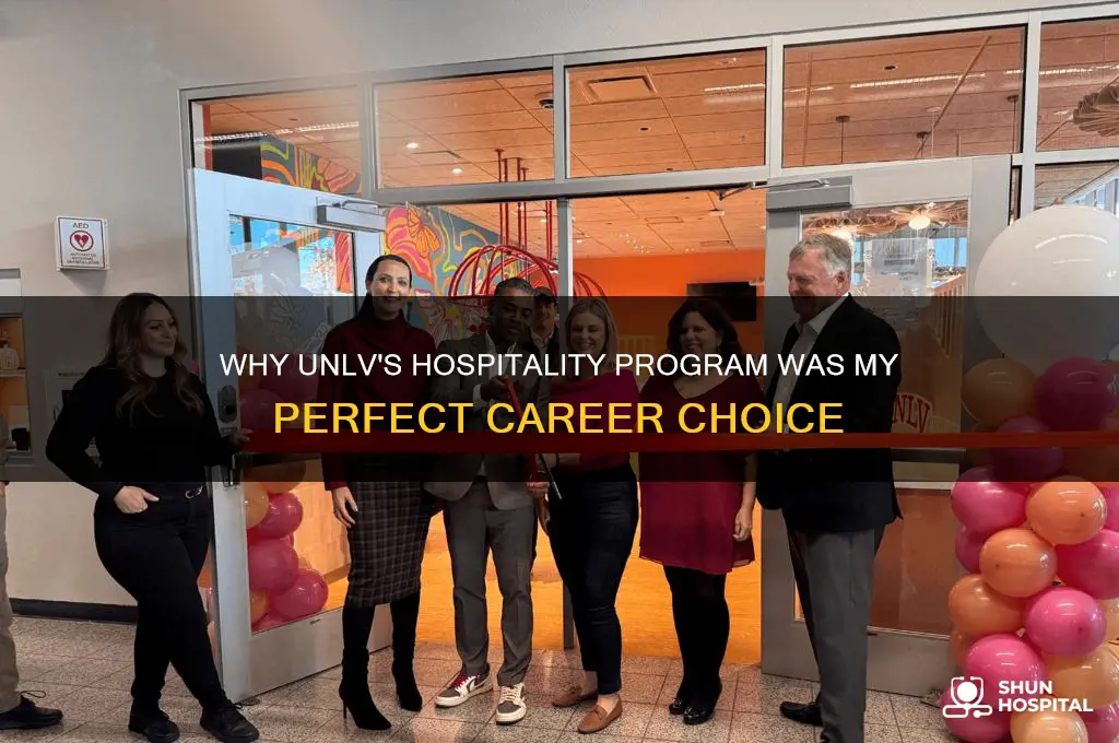 why did you choose to study hospitality at unlv