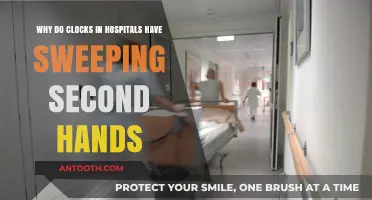 Why Hospital Clocks Use Sweeping Second Hands: A Lifesaving Design