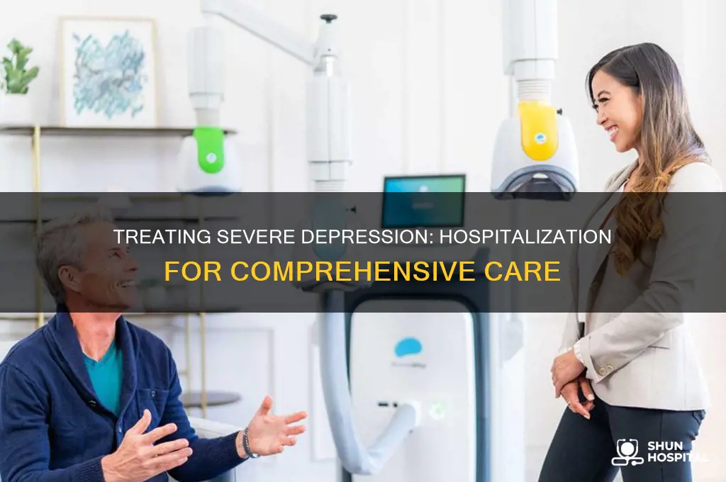 why do doctors suggest inpatient hospitalization depression