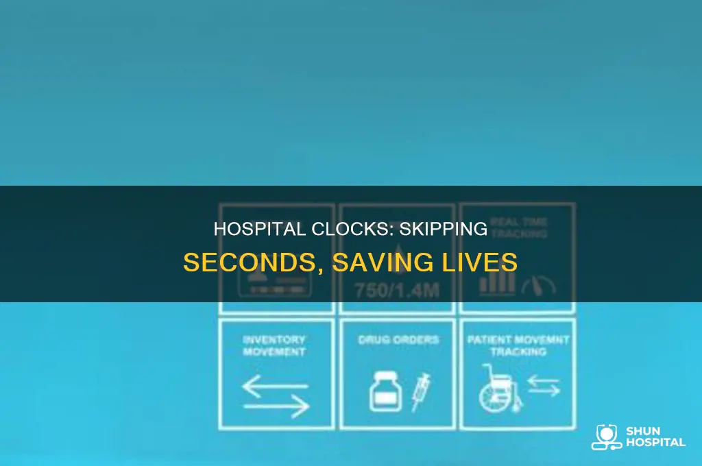why do hospital clocks skip 5 seconds