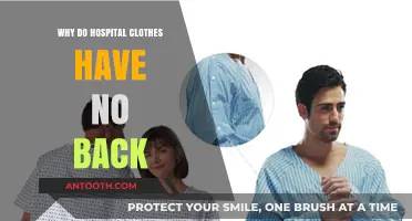 Hospital Gowns: Backless Design for Easy Access and Comfort