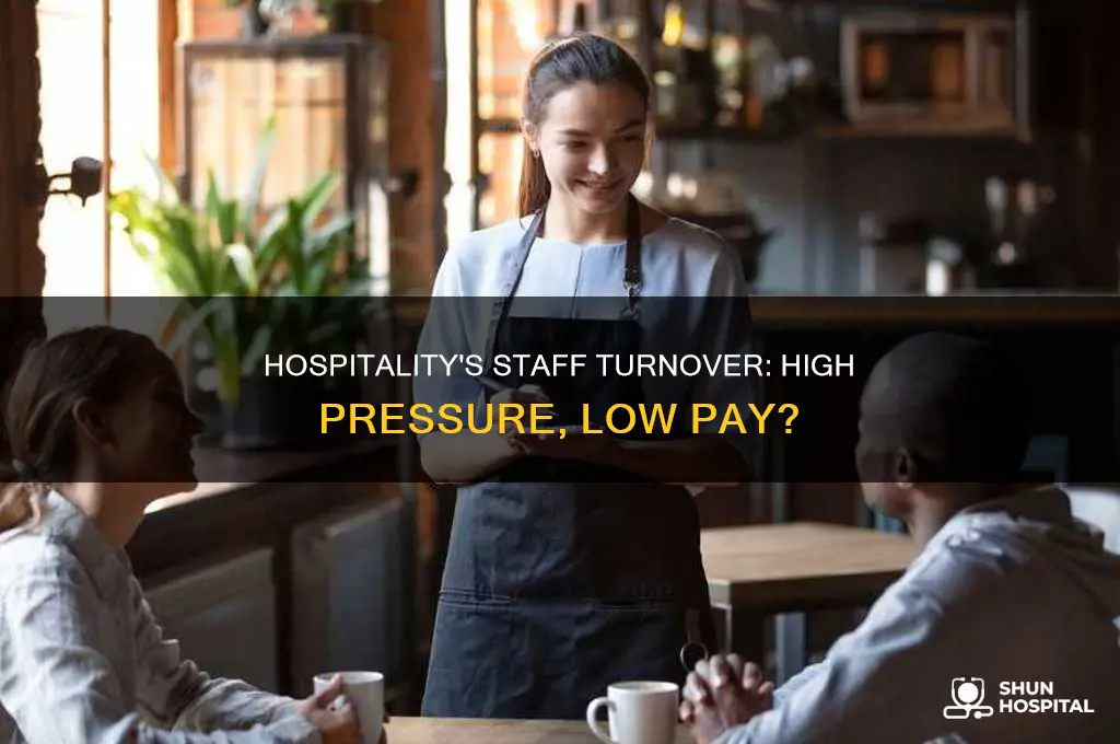 why do hospitality properties face staff turnover