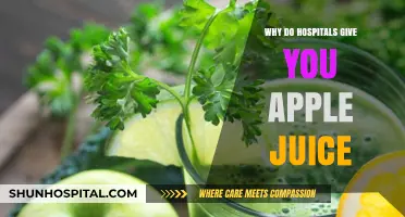 Apple Juice: Hospital Super Drink?