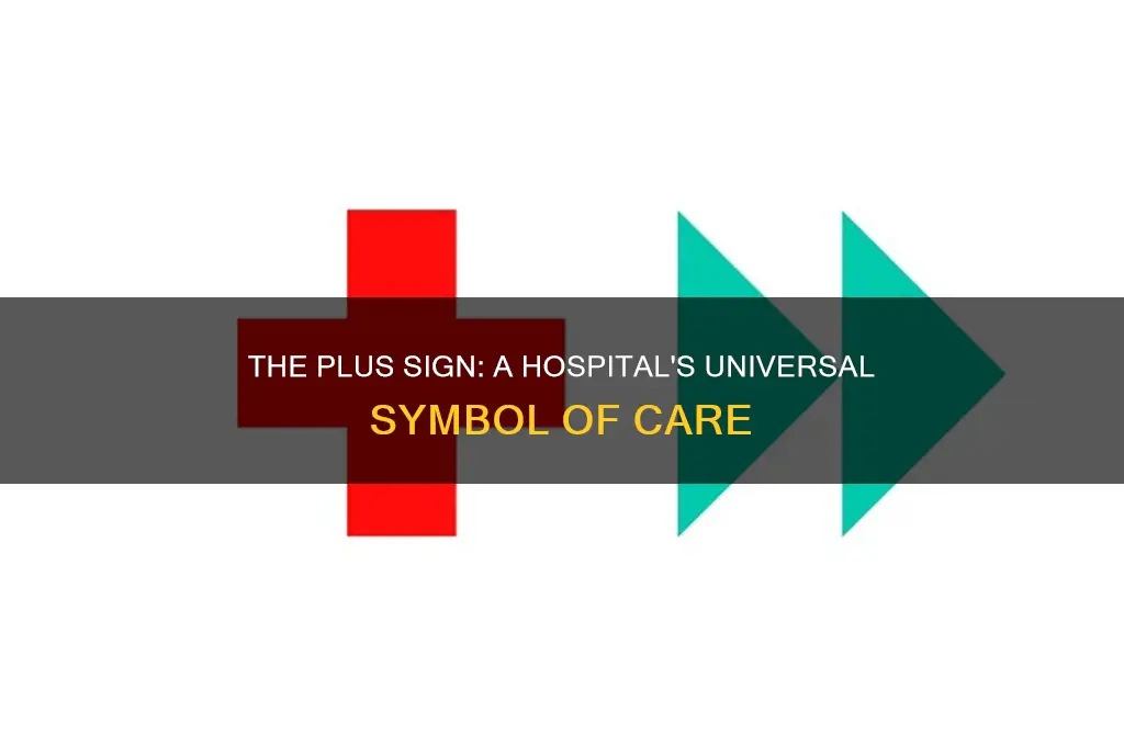 why do hospitals have a plus sign