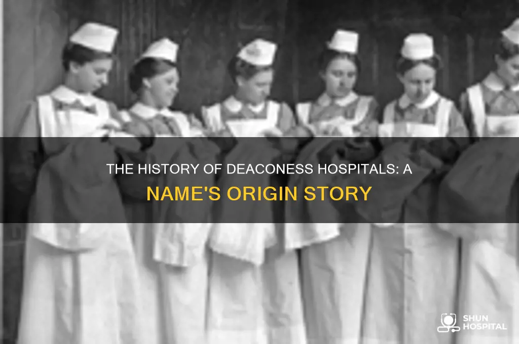 why do hospitals have the name deaconess