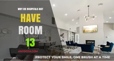 Superstitions in Hospitals: No Room 13