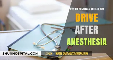 Post-Anesthesia Driving Risks: Why Hospitals Restrict Patients from Driving