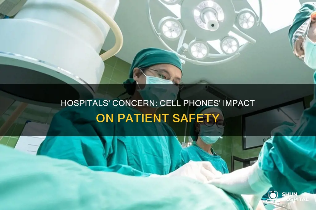 why do hospitals not like cell phones