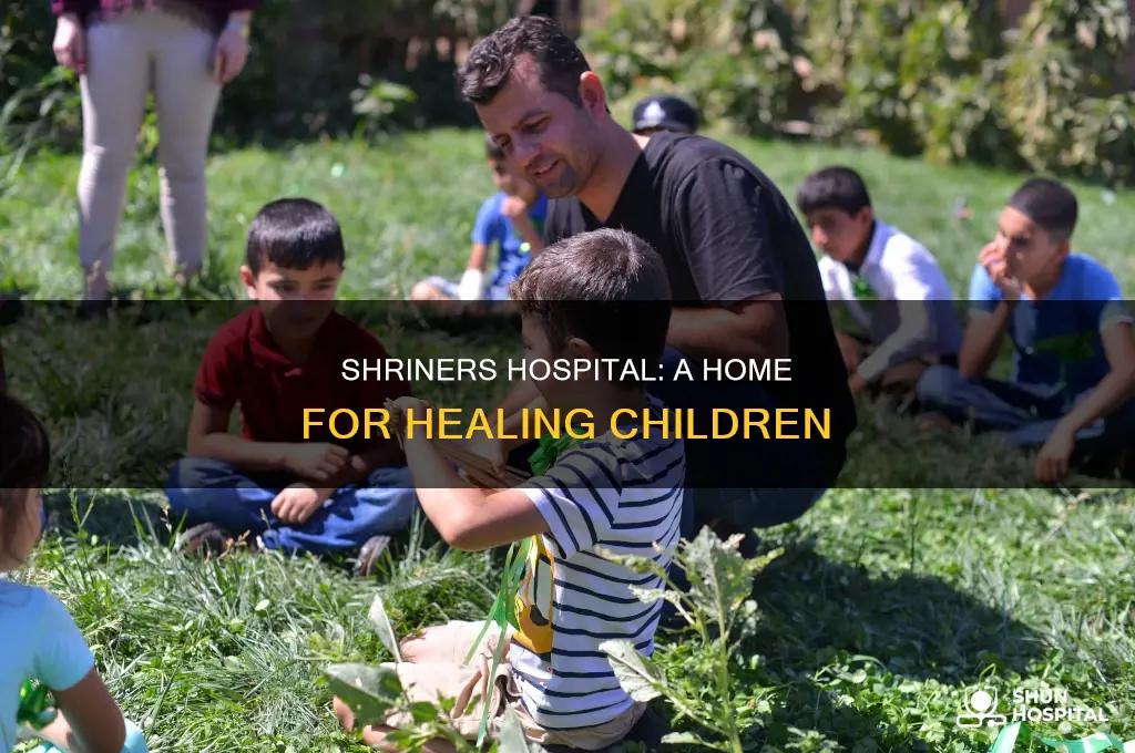 why do kids live at shriners hospital
