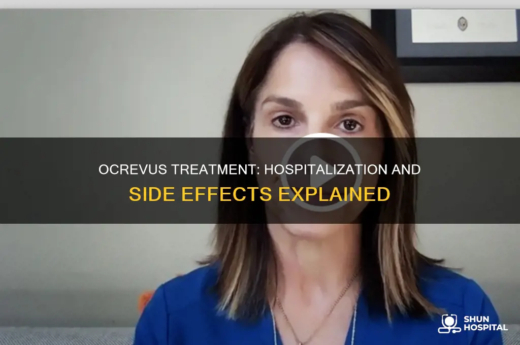 why do ocrevus end up in hospital