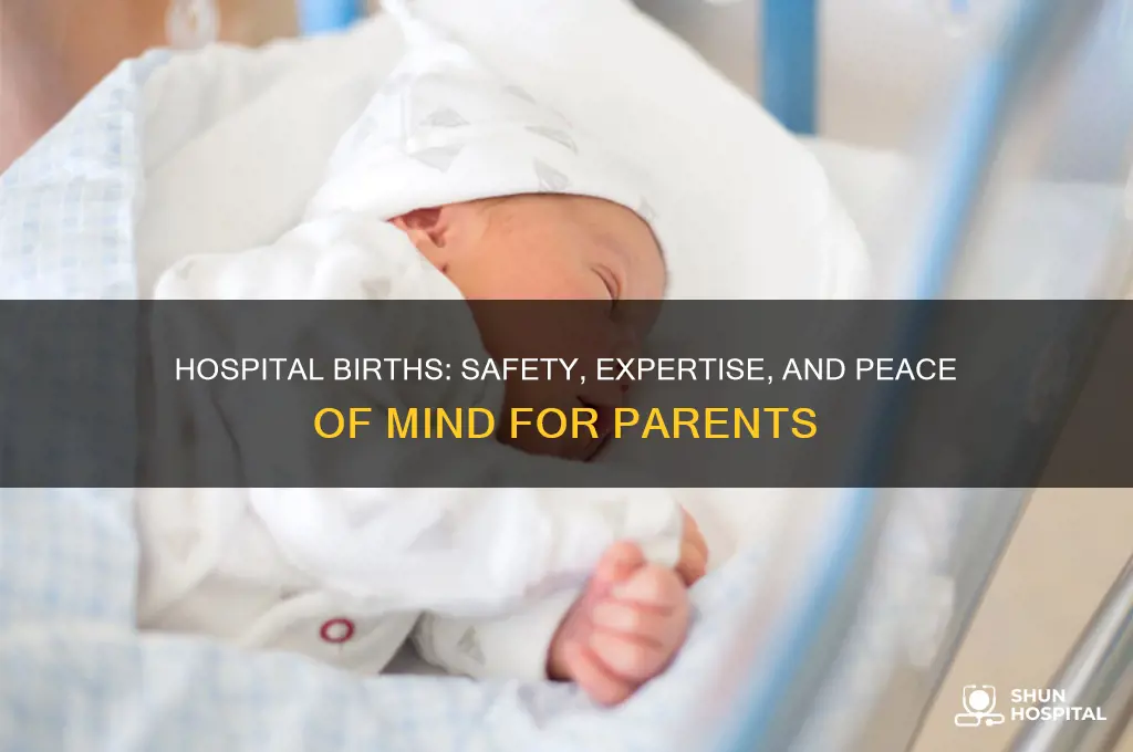 why do people prefer to give birth at the hospital