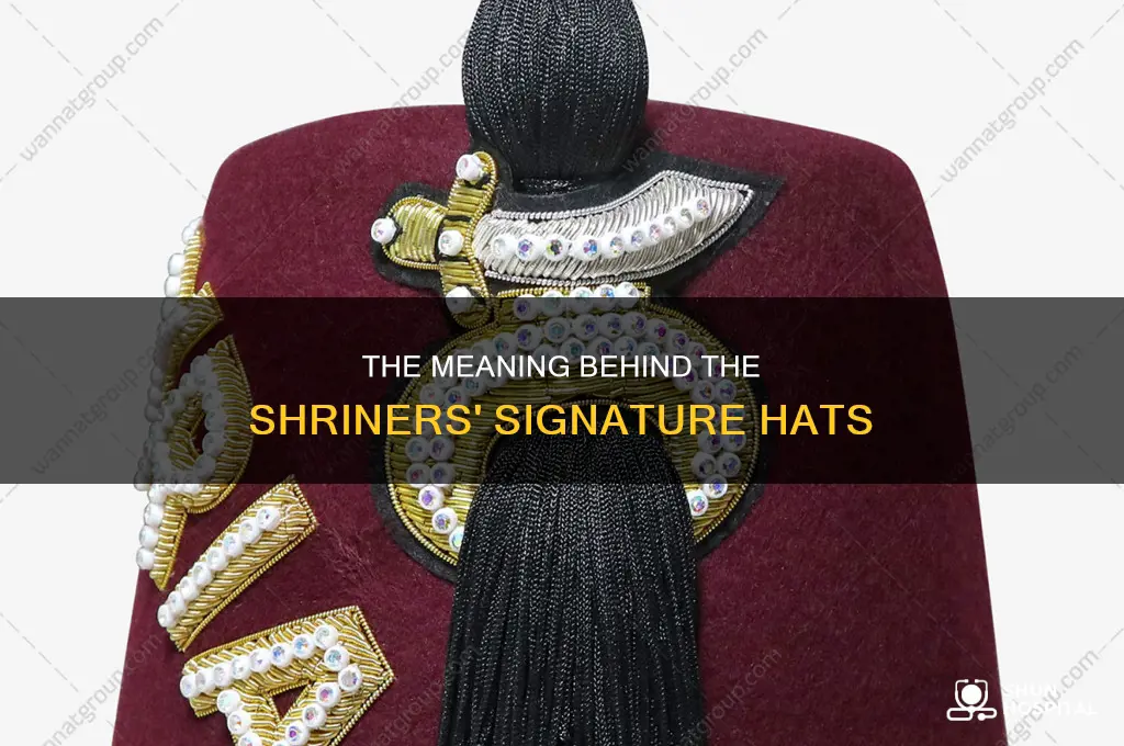why do shriners hospital people wear hats
