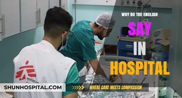The Oddity of British English: 'In Hospital
