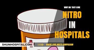 Nitro in Hospitals: Why is Nitroglycerin Administered?