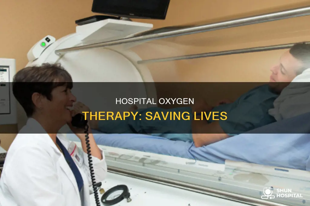 why do they give oxygen in hospital