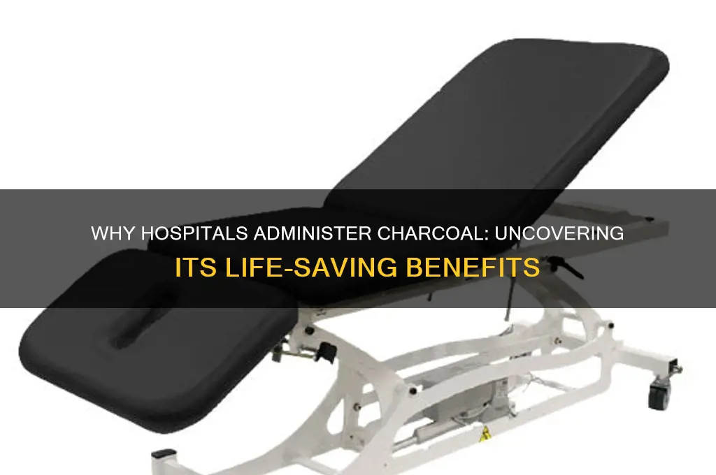 why do they give you charcoal in the hospital