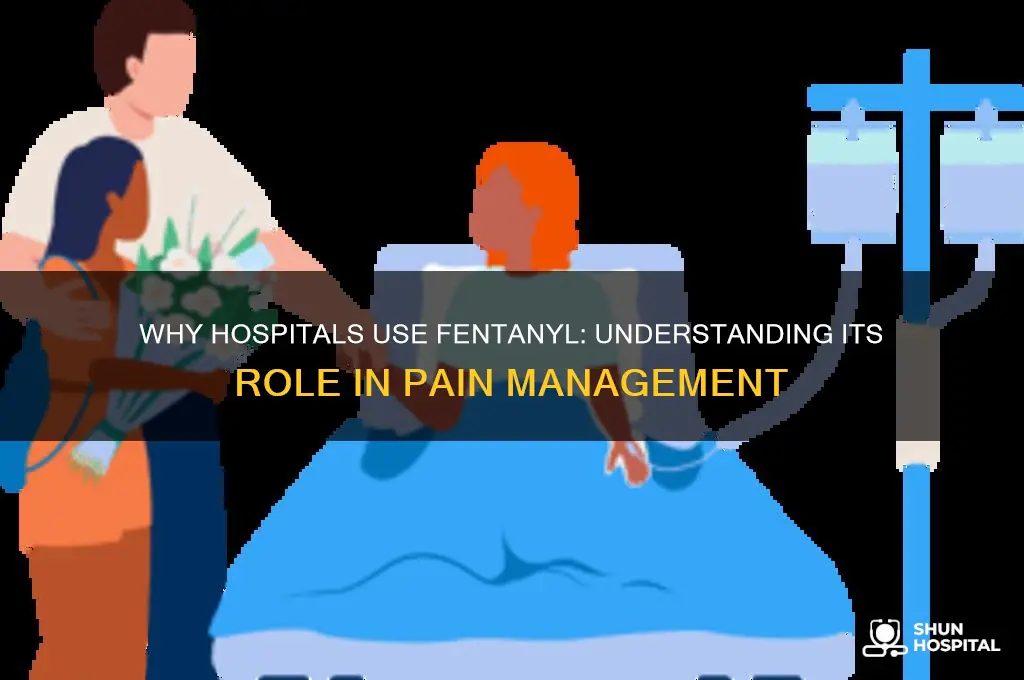 why do they give you fentanyl in the hospital