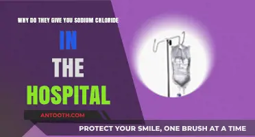 Why Hospitals Administer Sodium Chloride: Essential Uses and Benefits Explained