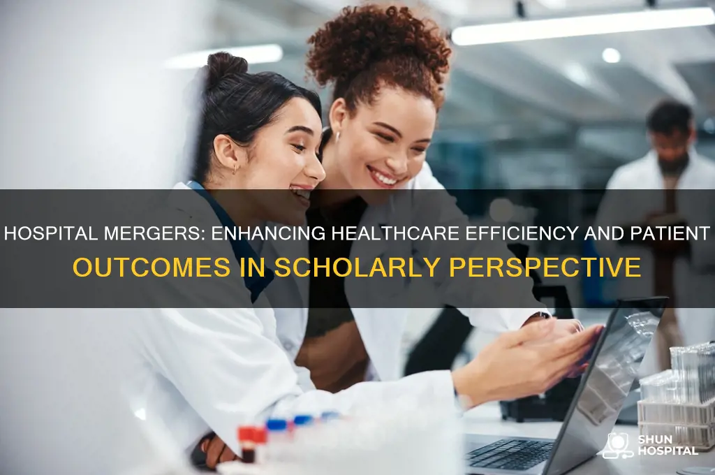 why do we need merger of hospital in scholarly article
