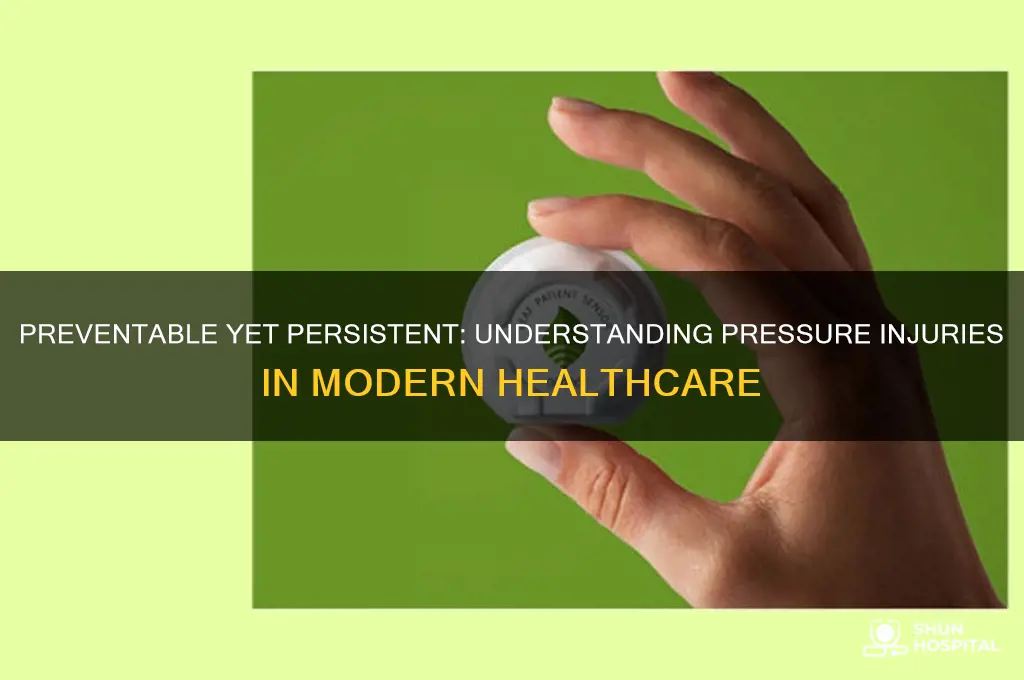 why do we still have pressure injuries in hospitals