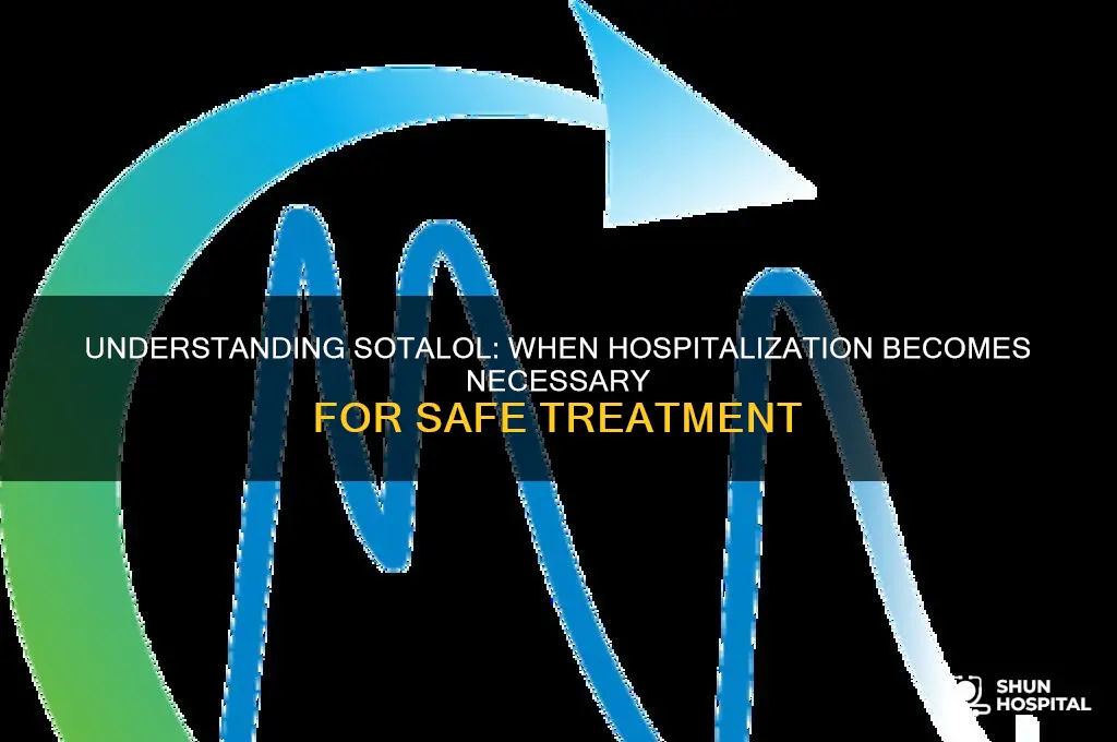 why do you have to be hospitalized with sotalol