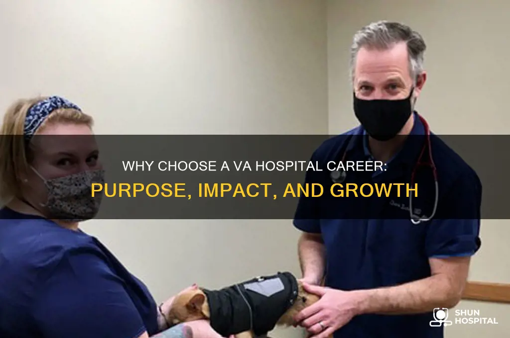 why do you want a job with the va hospital
