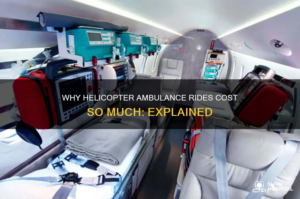 why does a helicopter ride to the hospital cost