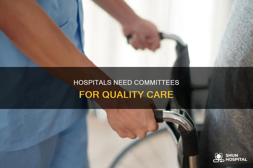 why does a hospital need a committee