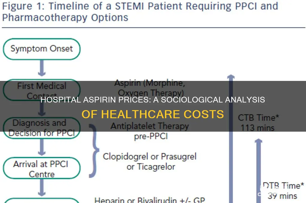 why does an aspirin cost 25 in the hospital sociology