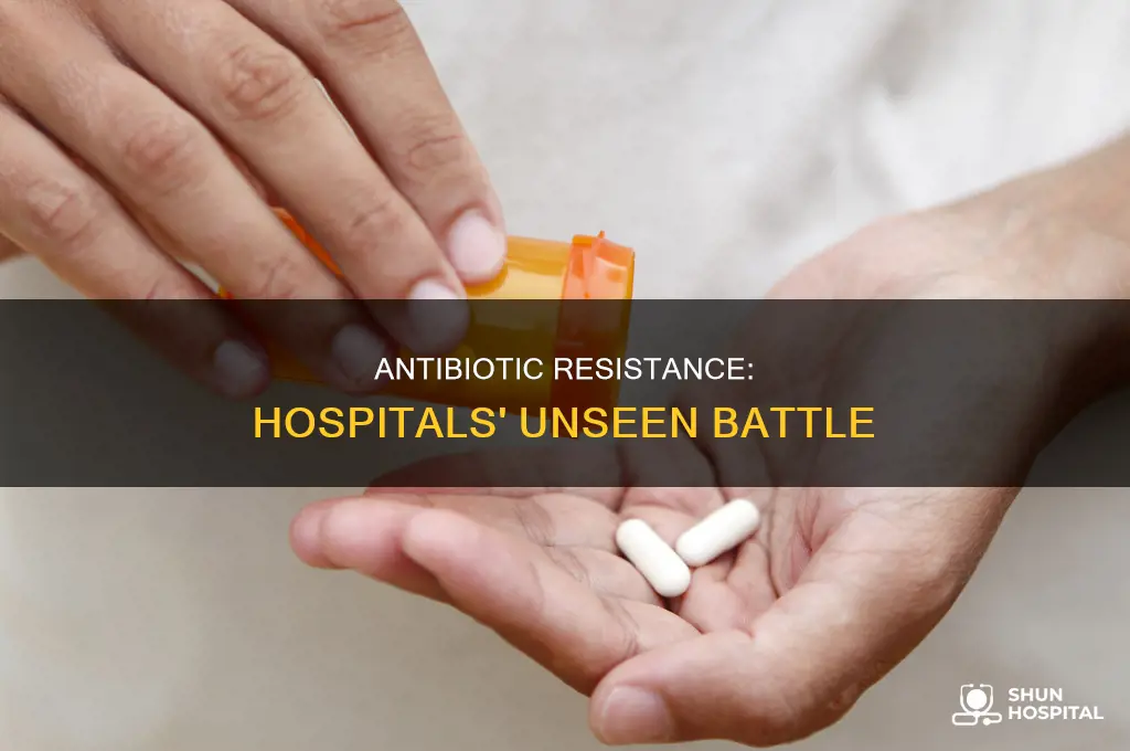 why does antibiotic resistance occur in hospitals